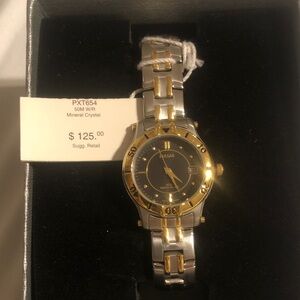 Pulsar Two-Tone Gold and Silver woman Watch